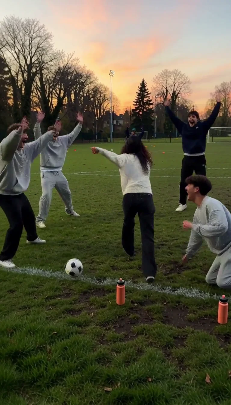The friend who never stops talking football