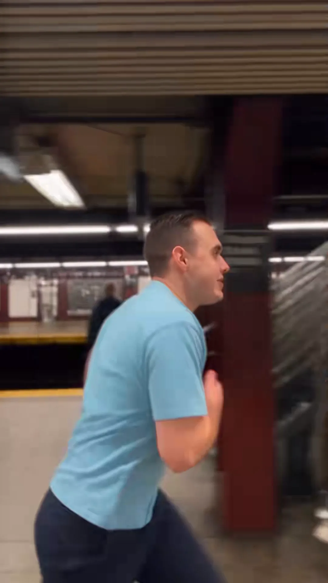 The friend who is always late for the train