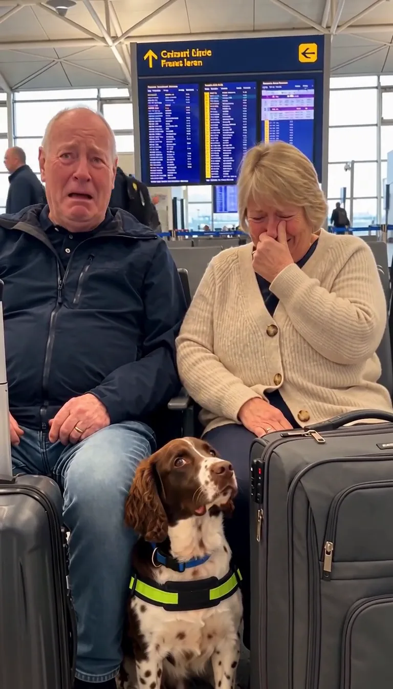 Your parents before their holiday